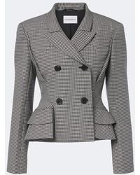 Givenchy - Pinch Houndstooth Wool And Mohair Jacket - Lyst