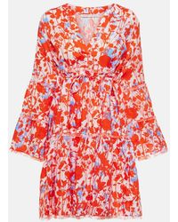 Heidi Klein - Deia Floral Linen Kaftan - Lyst