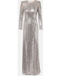 Jenny Packham - Dulcet Sequined Gown - Lyst
