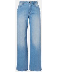 The Row - Eglitta Straight Jeans - Lyst