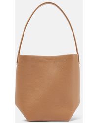 The Row - Tote N/S Park Small aus Leder - Lyst