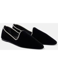 TOTEME - Velvet Ballerinas - Lyst