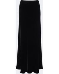 Rohe - Velvet Maxi Skirt - Lyst