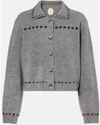 Jardin Des Orangers - Wool And Cashmere-Blend Cardigan - Lyst