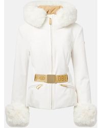 Goldbergh - Prezioso Faux Fur-Trimmed Down Ski Jacket - Lyst