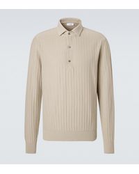Lardini - Cotton Polo Sweater - Lyst