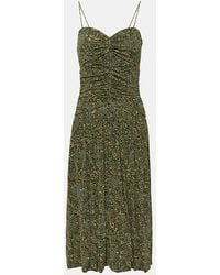 Isabel Marant - Elisabeth Printed Jersey Midi Dress - Lyst