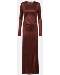 TOVE - Luella Draped Jersey Gown - Lyst