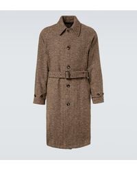 Polo Ralph Lauren - Herringbone Wool Tweed Coat - Lyst