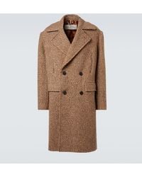 Dries Van Noten - Double-Breasted Wool-Blend Coat - Lyst