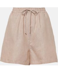 Loro Piana - Perth Linen Shorts - Lyst