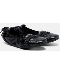 Acne Studios - Slip-Ons Aus Leder - Lyst