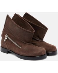 JW Anderson - Suede Ankle Boots - Lyst