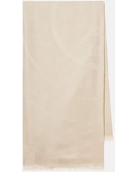 Max Mara - Silk And Wool Scarf - Lyst