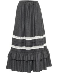 gucci maxi skirt