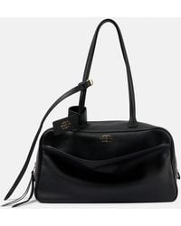 Balenciaga - Carrie Medium Leather Bowling Bag - Lyst