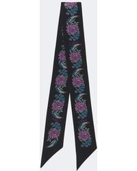 Chloé - Floral Silk Scarf - Lyst