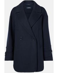 Max Mara - Double-Breasted Wool Jacket - Lyst