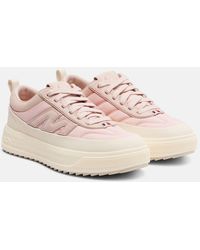 Moncler - Sneakers Monpulse Altive Aus Veloursleder - Lyst