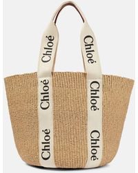 Chloé - Tote Woody Large - Lyst
