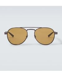 Saint Laurent - Sl 708 Aviator Sunglasses - Lyst