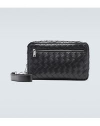 Bottega Veneta - Etui Mit Riemen Intrecciato Aus Leder - Lyst