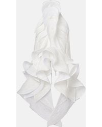 Maticevski - Top Etoile Wave Con Volantes - Lyst