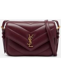 Saint Laurent - Loulou Toy Matelasse Leather Crossbody Bag - Lyst