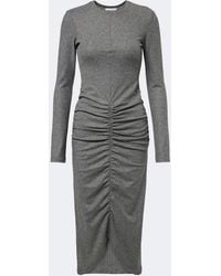 Isabel Marant - Dyling Ruched Jersey Midi Dress - Lyst