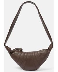 Lemaire - Borsa a spalla Croissant Small in pelle - Lyst