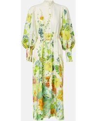 ALÉMAIS - Floral-Print Dress - Lyst