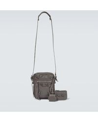 Balenciaga - Le Cagole Leather Crossbody Bag - Lyst