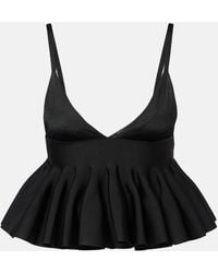 Alaïa - Godet Bra Top - Lyst