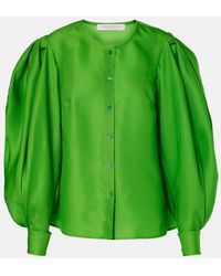 Carolina Herrera - Blusa - Lyst