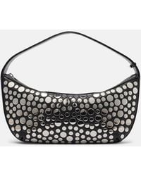 STAUD - Demy Small Studded Leather Shoulder Bag - Lyst