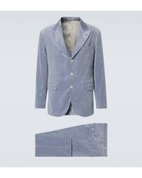 Brunello Cucinelli - Cotton And Cashmere Suit - Lyst