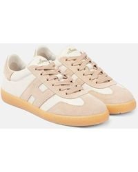 Hogan - Baskets Cool En Cuir Et Daim - Lyst