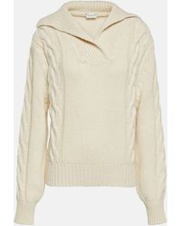 Magda Butrym - Cable-knit Cashmere Sweater - Lyst