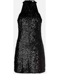 Jonathan Simkhai - Isla Sequined Halterneck Minidress - Lyst