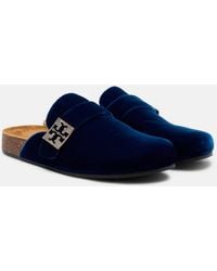 Tory Burch - Mellow Embellished Velvet Mules - Lyst
