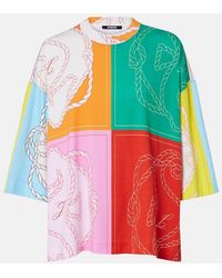 Jacquemus - Hippocampe Printed Cotton Jersey T-Shirt - Lyst