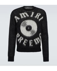 Amiri - Logo Wool Sweater - Lyst