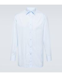 Loro Piana - Cotton Poplin Oxford Shirt - Lyst