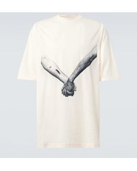 Rick Owens - Camiseta Jumbo En Jersey De Algodon - Lyst