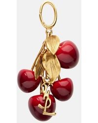 Saint Laurent - Cassandre Bag Charm - Lyst