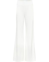 Slacks and Chinos Harem pants Womens Clothing Trousers Galvan London Synthetic Julianne Trousers in White 