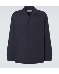 Umit Benan - Havana Cotton And Silk Shirt - Lyst