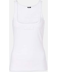 Versace - Vest Top - Lyst
