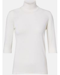 Max Mara - Boa Virgin Wool Turtleneck Top - Lyst
