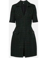 Elie Saab - Vestido Corto De Tweed - Lyst